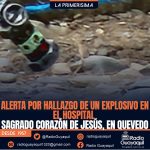 ALERTA POR HALLAZGO DE UN EXPLOSIVO EN EL HOSPITAL SAGRADO CORAZÓN DE JESÚS, EN QUEVEDO