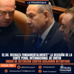 EE.UU. «rechaza fundamentalmente» la decisión de la Corte Penal Internacional de emitir orden de detención contra Benjamin Netanyahu