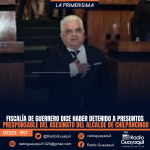 Fiscalía de Guerrero dice haber detenido a presunto responsable del asesinato del alcalde de Chilpancingo