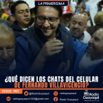 ¿QUÉ DICEN LOS CHATS DEL CELULAR DE FERNANDO VILLAVICENCIO?